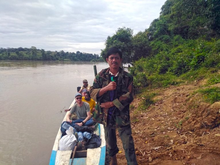 boat river ratanakiri jungle