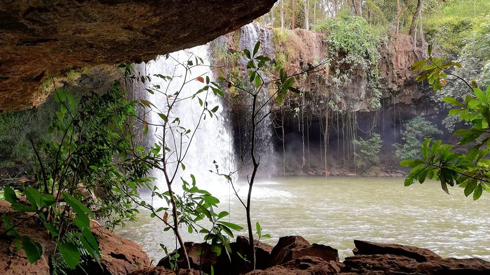 waterfall ka tieng ratanakiri